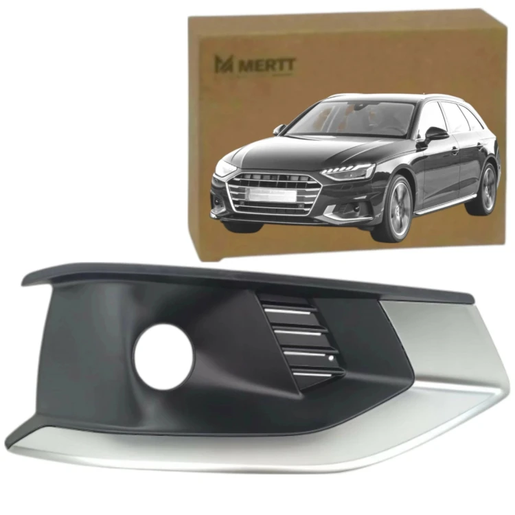 KRATKI ATRAPY ZAŚLEPKI ZDERZAKA PRAWA LEWA AUDI A4 B9 LIFT 2019-2024 ZESTAW