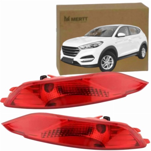 Lampy tył przeciwmgielne halogeny zderzak Hyundai Tucson III 15-18 KOMPLET
