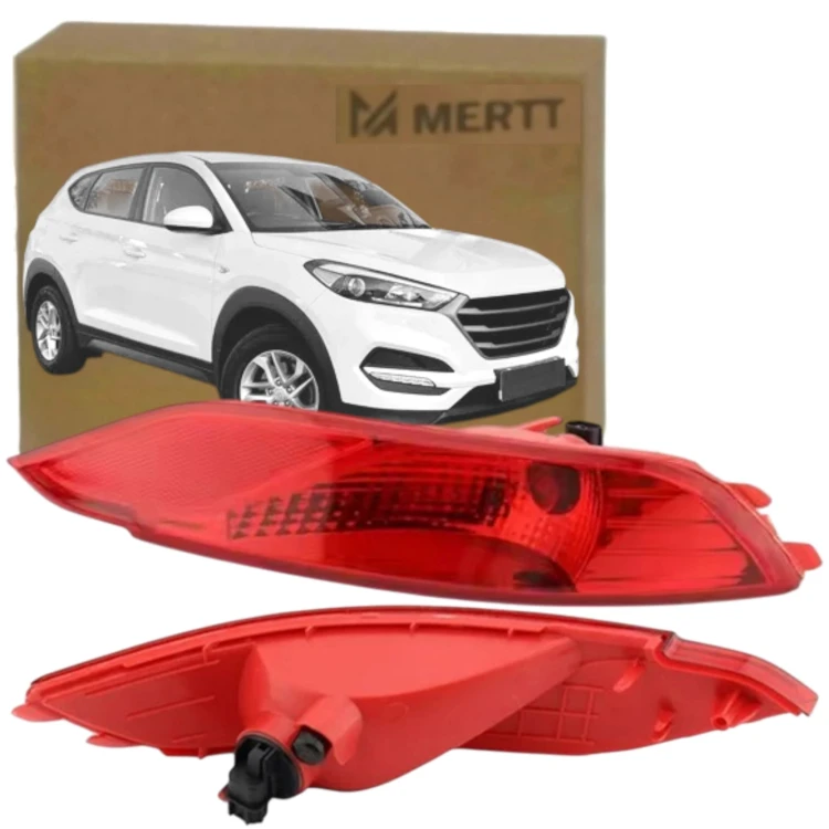 Lampy tył przeciwmgielne halogeny zderzak Hyundai Tucson III 15-18 KOMPLET