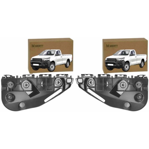 TOYOTA HILUX VIII 2015- ŚLIZGI MOCOWANIA CHWYTY ZDERZAKA PRAWA LEWA KOMPLET