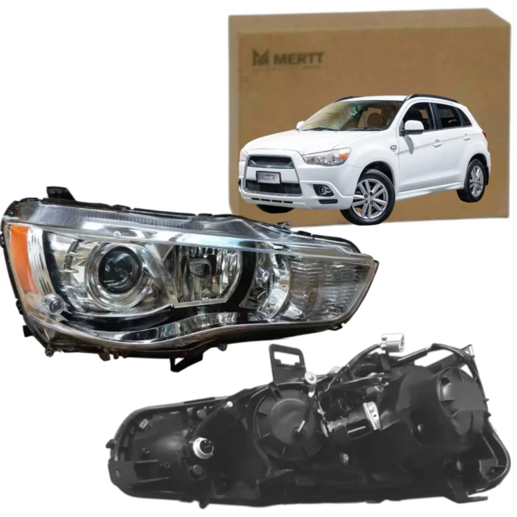 REFLEKTOR KSENON prawy lewy LAMPA przód XENON MITSUBISHI OUTLANDER 2010-