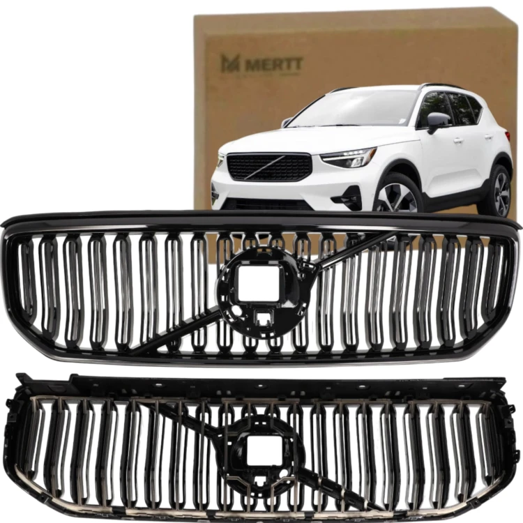 ATRAPA KRATKA ŚRODKOWA GRILL 32291463 CZARNY PASUJE DO VOLVO XC40 2023+