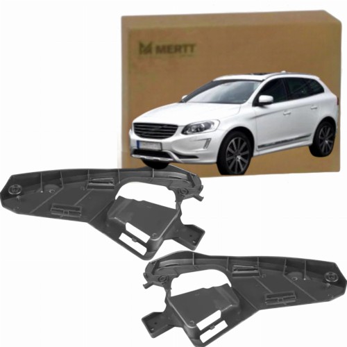 MOCOWANIA UCHWYT REFLEKTORA LAMPY LEWY PRAWY VOLVO XC60 2013-2017 KOMPLET