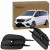 Kratka zderzaka atrapa LEWA PRAWA srebrna MERCEDES V-KLASA W447 AMG 2014-25