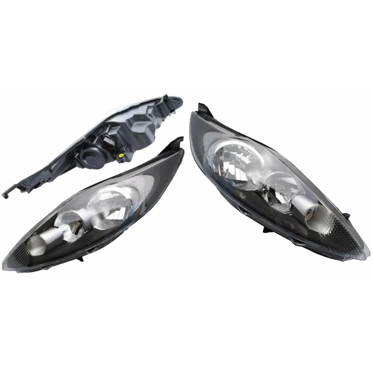 REFLEKTOR LAMPA PRZÓD LEWA PRAWA Ford Fiesta MK7 VII 2008-2013 KOMPLET