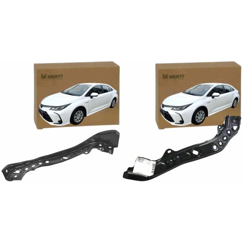 WZMOCNIENIA PASA PRZEDNIEGO GÓRNE OKULARY LAMPY TOYOTA COROLLA E21 KOMPLET