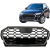 SREBRNY ATRAPA KRATKA CHŁODNICY GRILL S-LINE AUDI Q5 80A 2020+ LCI LIFT