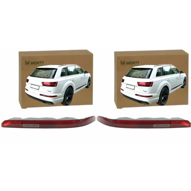 LAMPY TYLNE KOMPLET ZDERZAKA PRZECIWMGIELNE AUDI Q7 4M 2015-2020 LEWA PRAWA