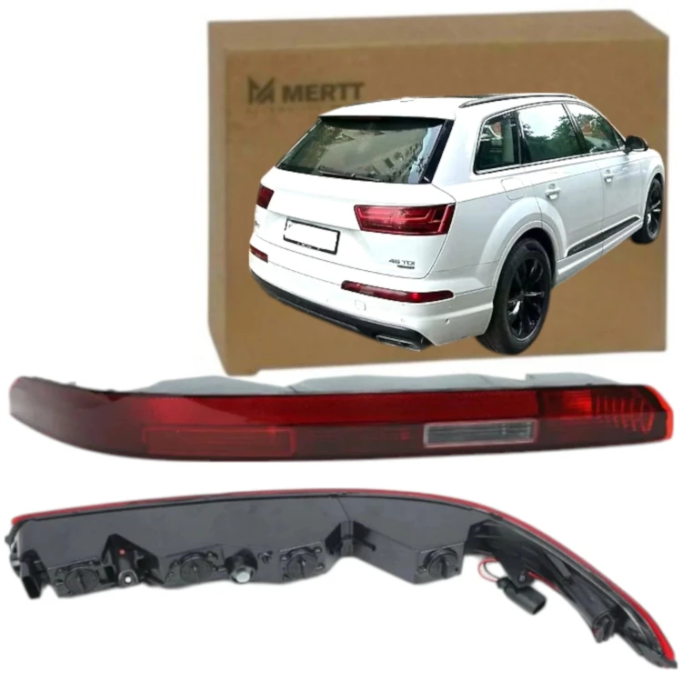 LAMPY TYLNE KOMPLET ZDERZAKA PRZECIWMGIELNE AUDI Q7 4M 2015-2020 LEWA PRAWA