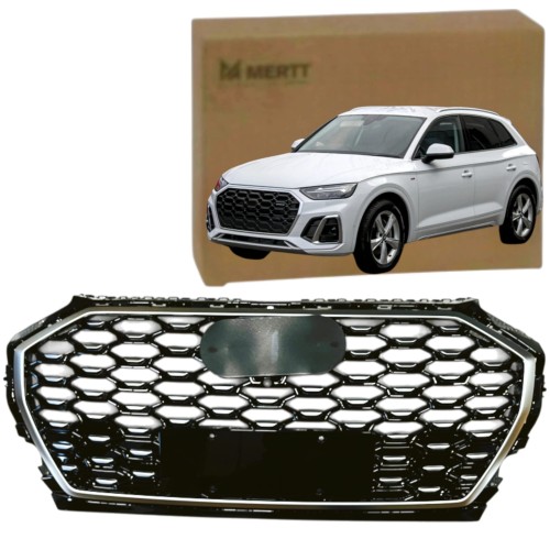 ATRAPA CHŁODNICY GRILL SILVER AUDI Q5 80A 2020+ SPORTBACK S-LINE LCI LIFT