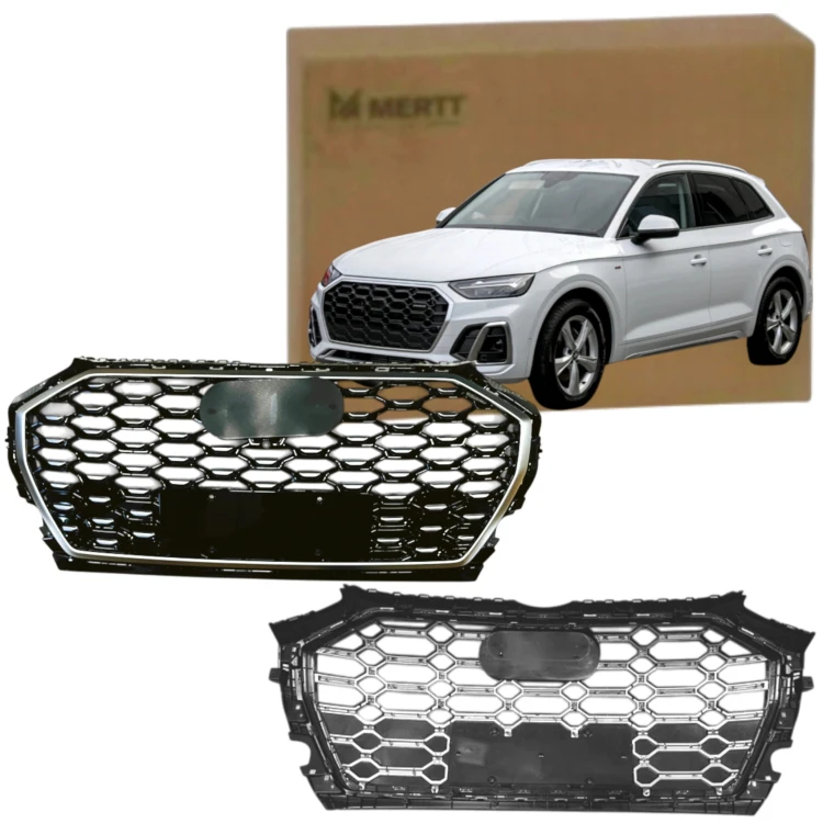 ATRAPA CHŁODNICY GRILL SILVER AUDI Q5 80A 2020+ SPORTBACK S-LINE LCI LIFT