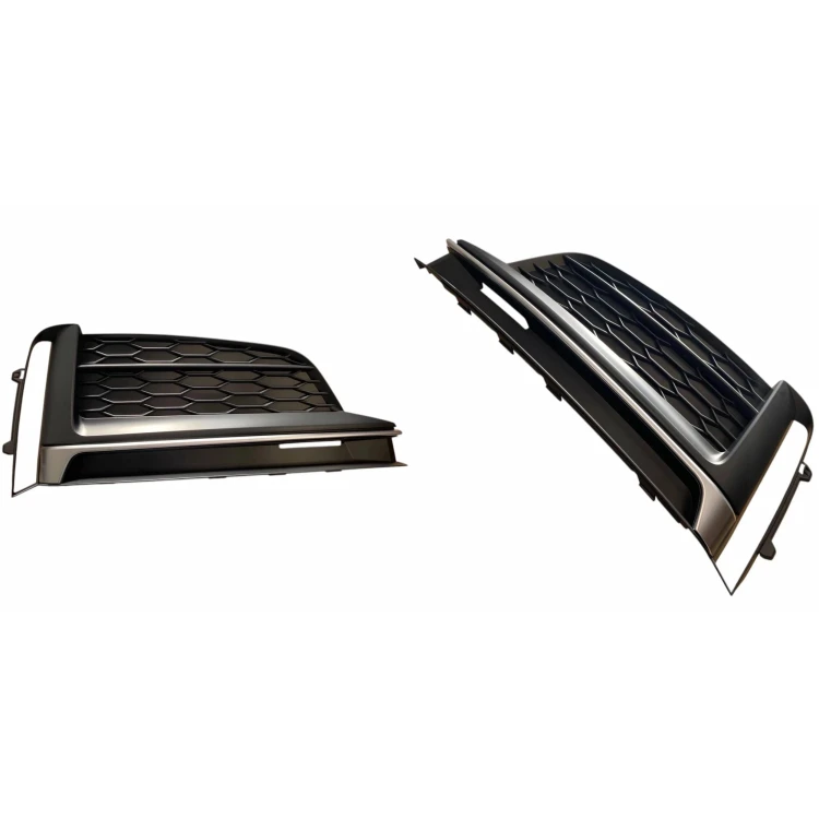 KPL x2 Kratka zderzaka PRAWA LEWA atrapa Audi A5 8W6 16-19 S-Line chrom