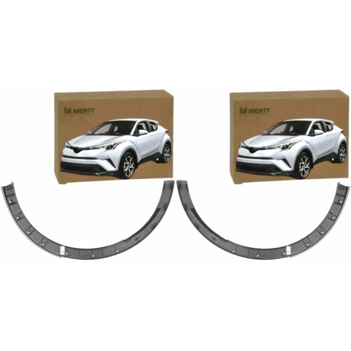 TOYOTA CH-R CHR 2016-2023 LISTWY NAKŁADKI BŁOTNIKA TYLNEGO PRAWA LEWA KPL