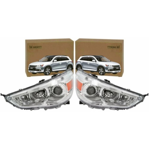 REFLEKTORY LAMPY PRZEDNIE PRAWA LEWA H11 HB3 MITSUBISHI ASX 2010-2016 KPL