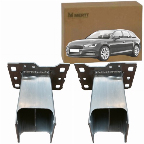 STREFA ZGNIOTU ODBÓJ MOCOWANIE PRAWE LEWE AUDI A4 S4 B9 2015-2019 KOMPLET