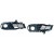 KPL x2 Kratka PRAWA LEWA atrapa zderzaka przód BMW 3 F30 F31 LCI LIFT