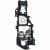 Wspornik Mechanizm Klamki Lewej Przód Tył do VW Passat B6 B7 CC 3C0837885H
