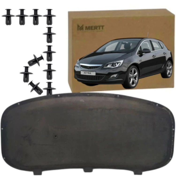 OPEL ASTRA J 2009 - 2016 WYCISZENIE WYGŁUSZENIE MASKI PODBITKA 13272647