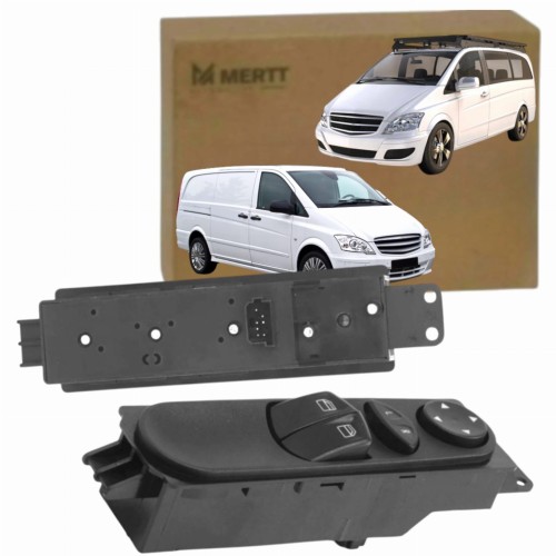 PANEL PRZEŁĄCZNIK szyb lusterek lewy MERCEDES VITO VIANO W639 6395450913