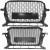 ATRAPA CHŁODNICY ZDERZAKA GRILL AUDI Q5 2013-2016 RS LOOK CZARNA BLACK