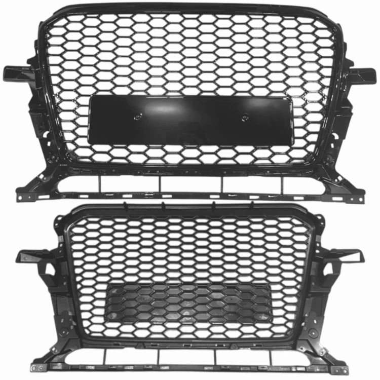 ATRAPA CHŁODNICY ZDERZAKA GRILL AUDI Q5 2013-2016 RS LOOK CZARNA BLACK