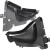 BMW SERIA 5 F11 F10 10-17 DOLNA OSŁONA NADKOLE PRZEDNIE PRAWE 51757256866